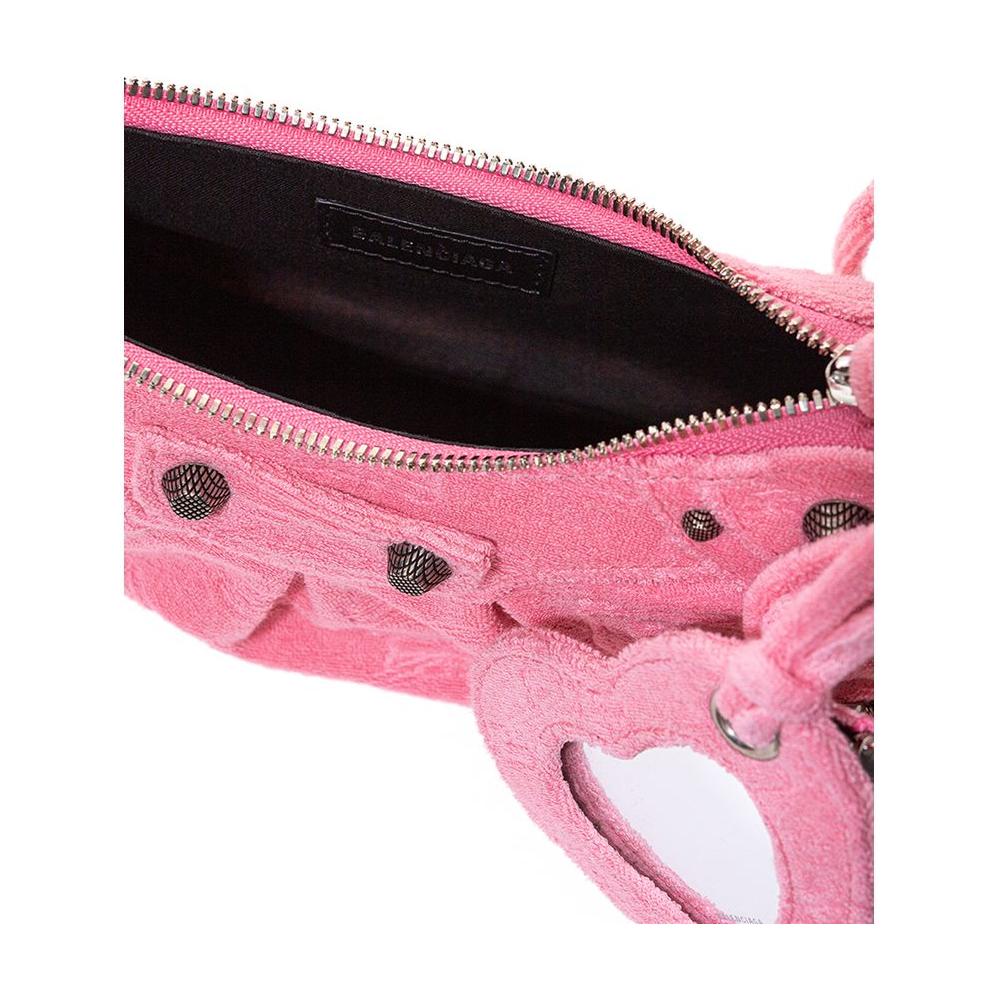 Balenciaga Elegant Cotton Candy Pink Tote for Sophisticated Style Balenciaga Black