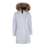 Yes Zee White Nylon Women Jacket YE-10560-M