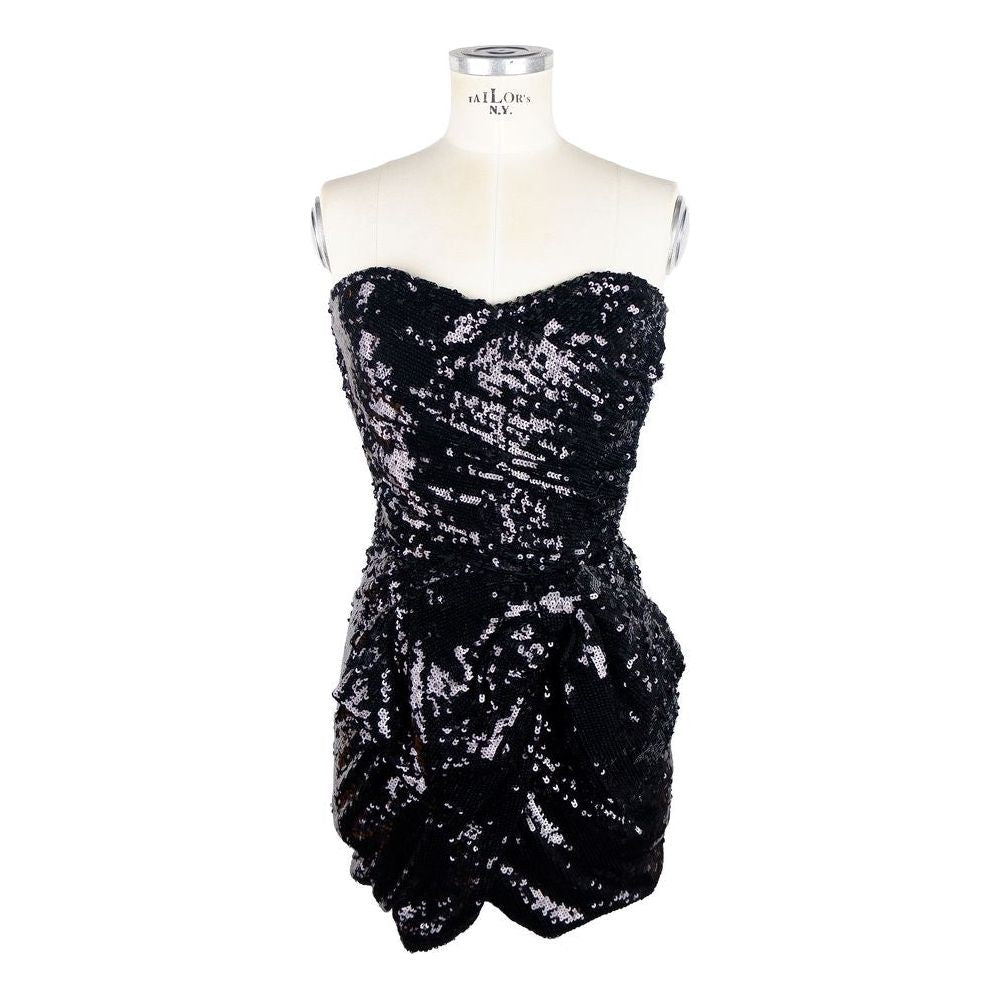 Elisabetta Franchi Black Polyamide Women Dress Elisabetta Franchi Black