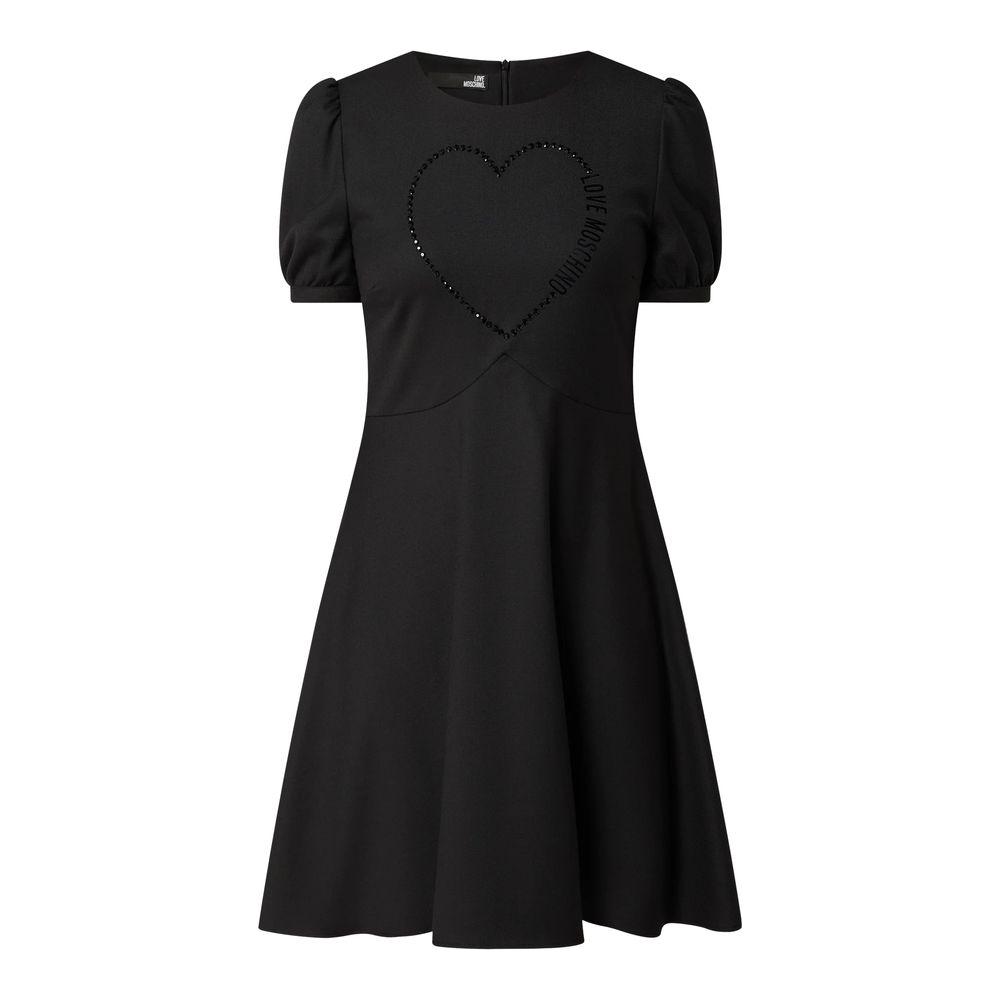 Love Moschino Black Polyester Women Dress Love Moschino Black