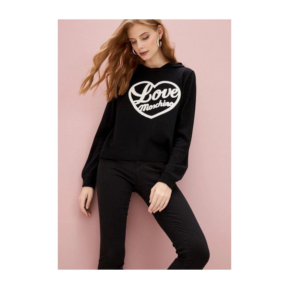 Love Moschino Black Cotton Women Jeans Love Moschino Black