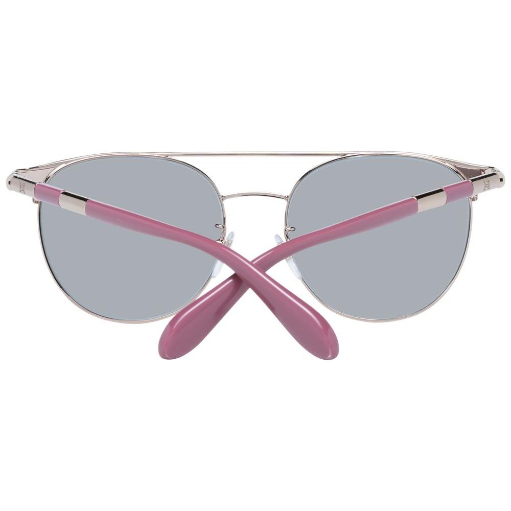 Carolina Herrera Silver Women Sunglasses Carolina Herrera Dark Gray