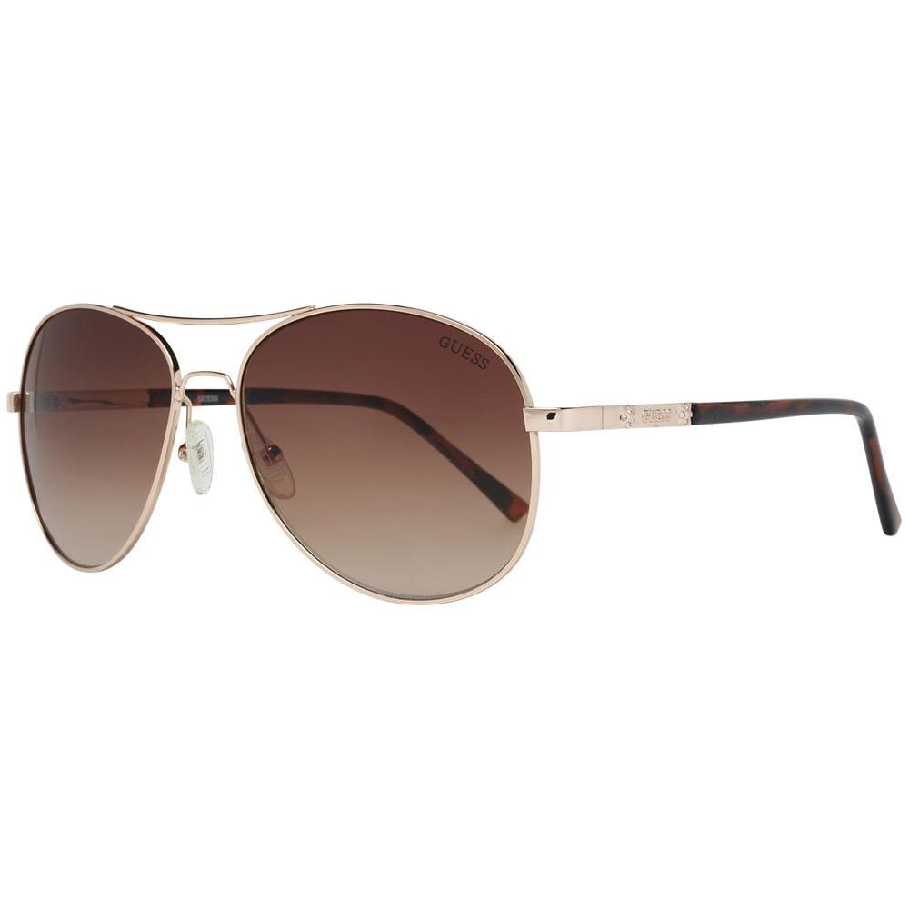 Guess Gold Women Sunglasses Guess Dim Gray