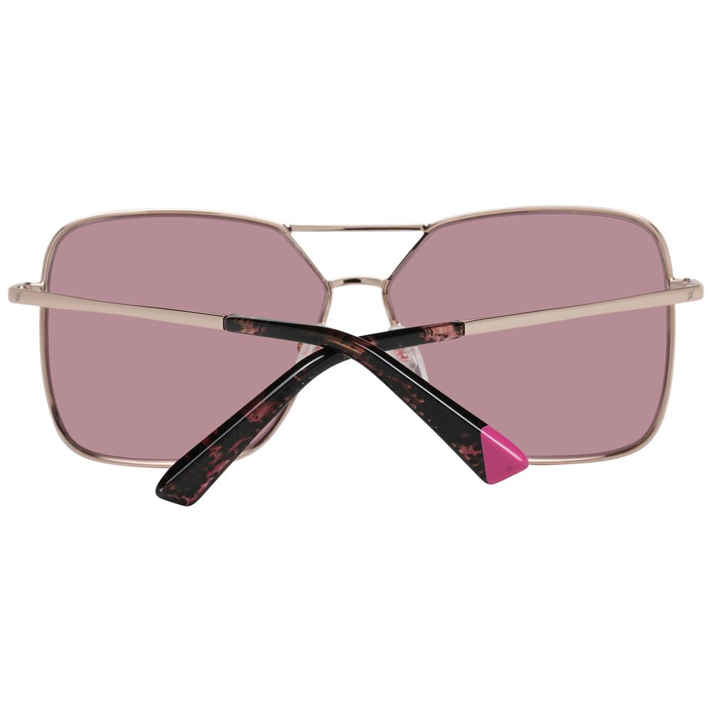 Web Rose Gold Women Sunglasses Web Rosy Brown