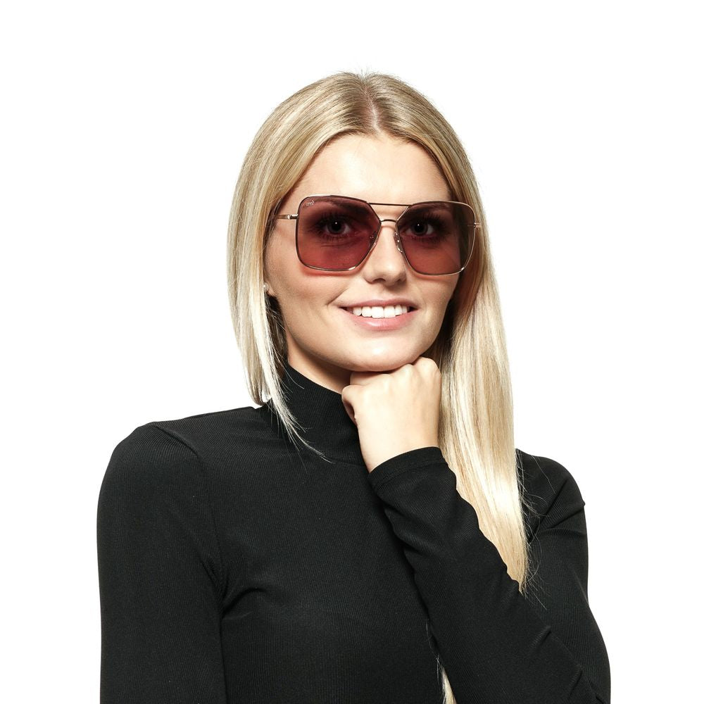 Web Rose Gold Women Sunglasses Web Dark Slate Gray