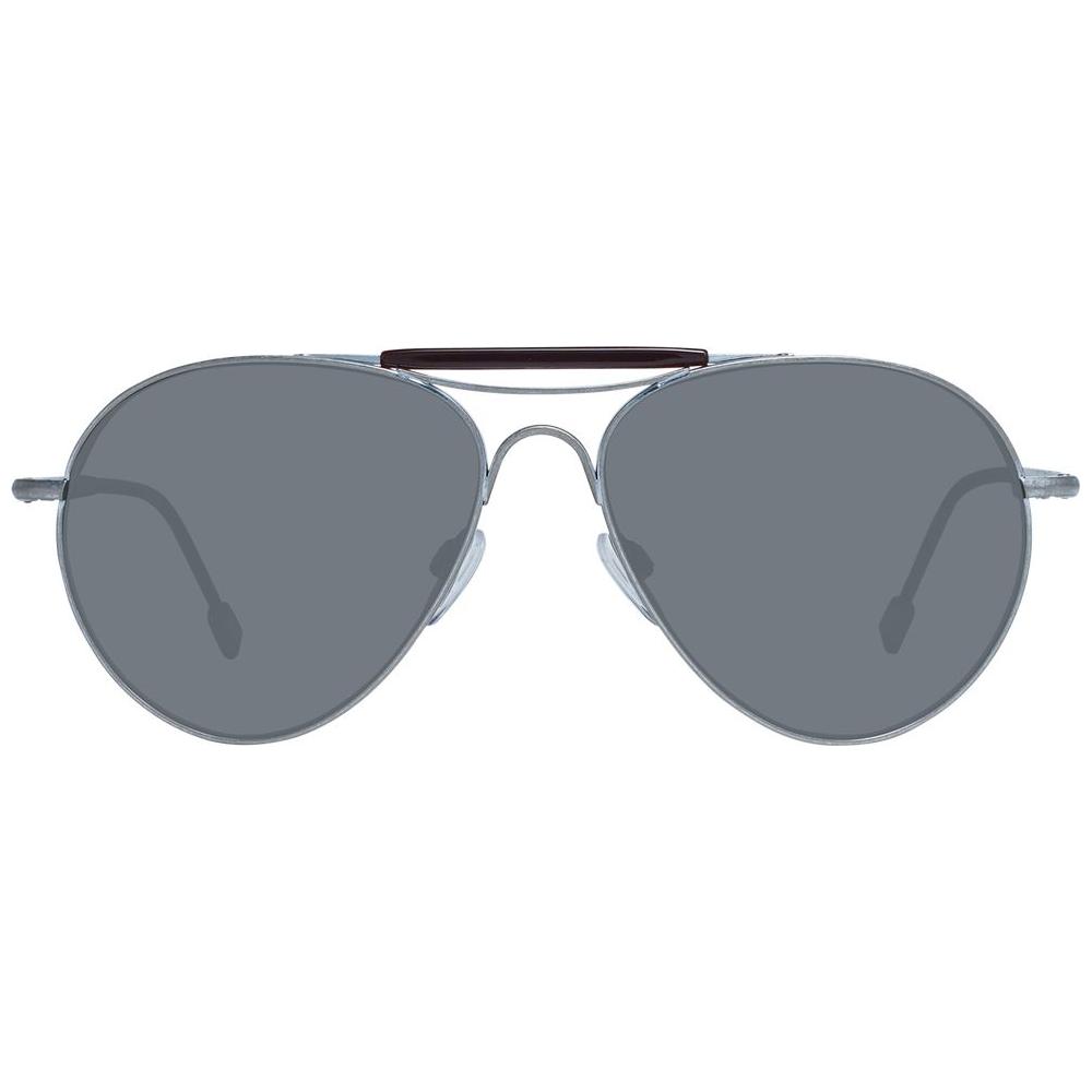 Ermenegildo Zegna Gold Men Sunglasses Ermenegildo Zegna Slate Gray