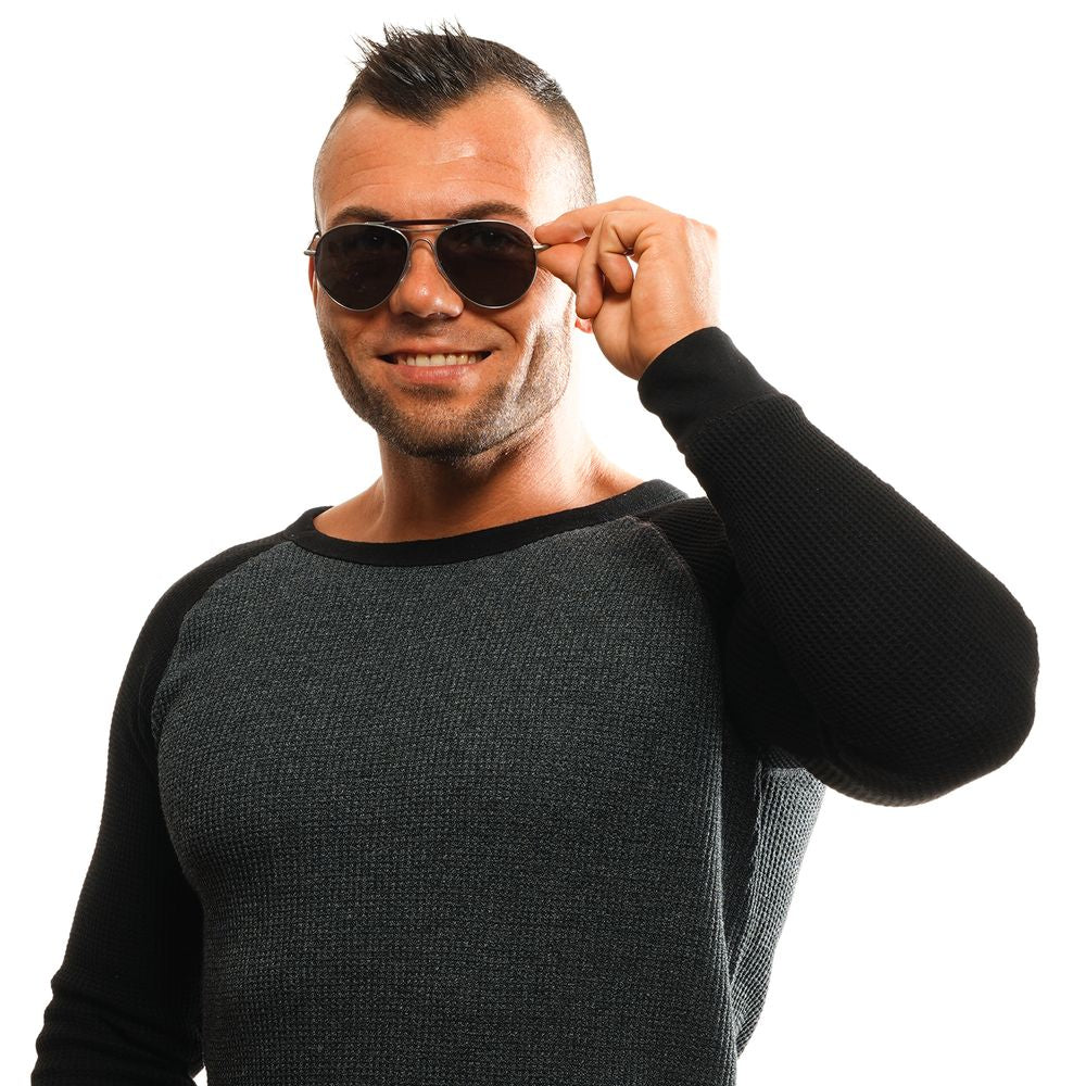 Ermenegildo Zegna Gold Men Sunglasses Ermenegildo Zegna Black