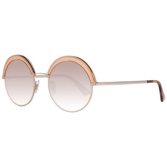 Web Rose Gold Women Sunglass
