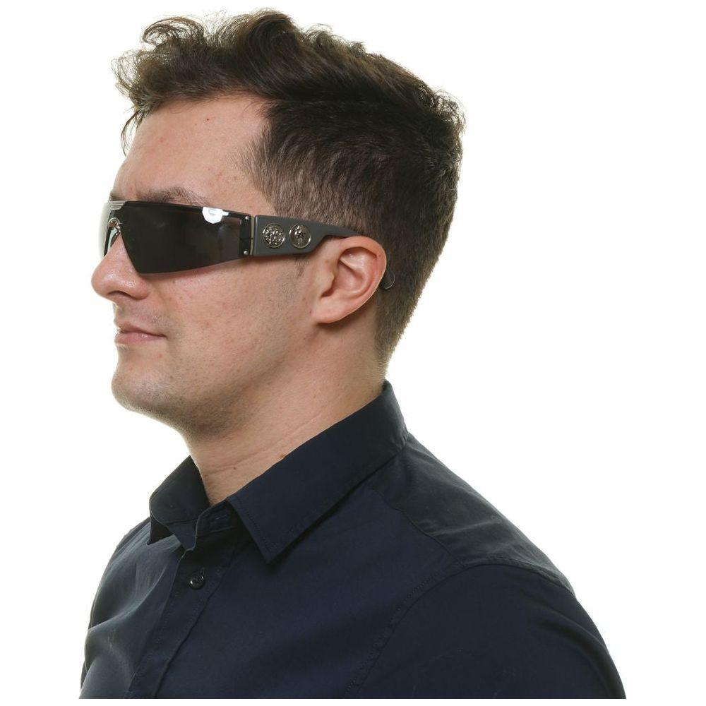 Roberto Cavalli Black Men Sunglasses Roberto Cavalli Dark Slate Gray