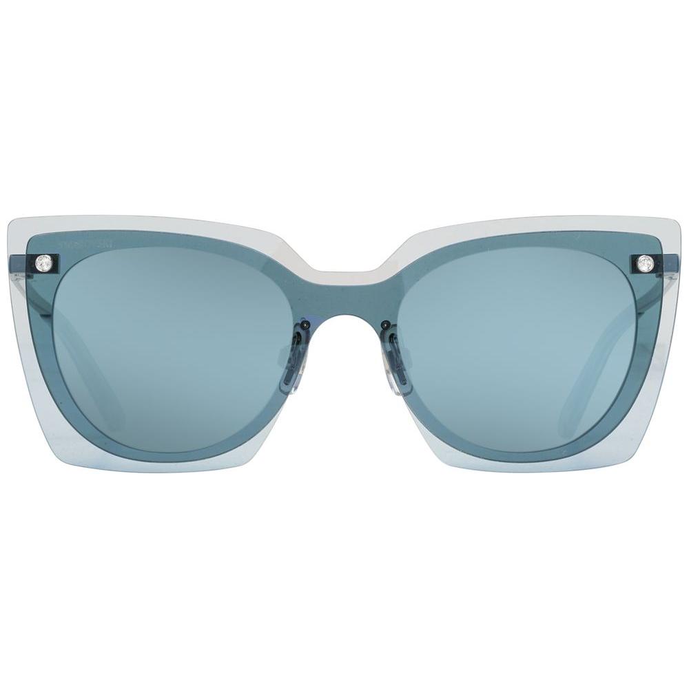 Swarovski Blue Women Sunglasses Swarovski Dark Gray