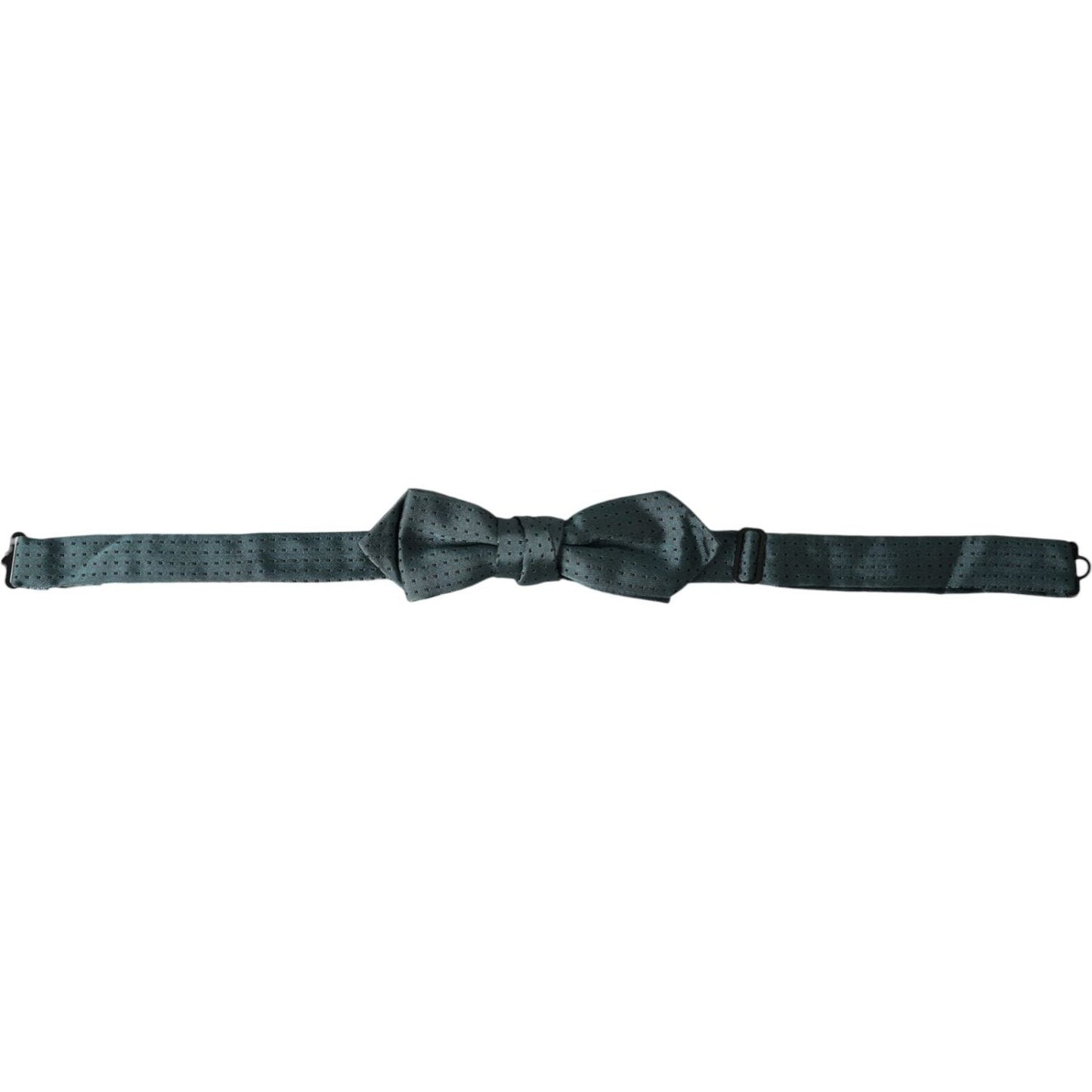 Dolce & Gabbana Green Silk Fantasy Adjustable Neck Men Papillon Bow Tie Dolce & Gabbana Dark Slate Gray