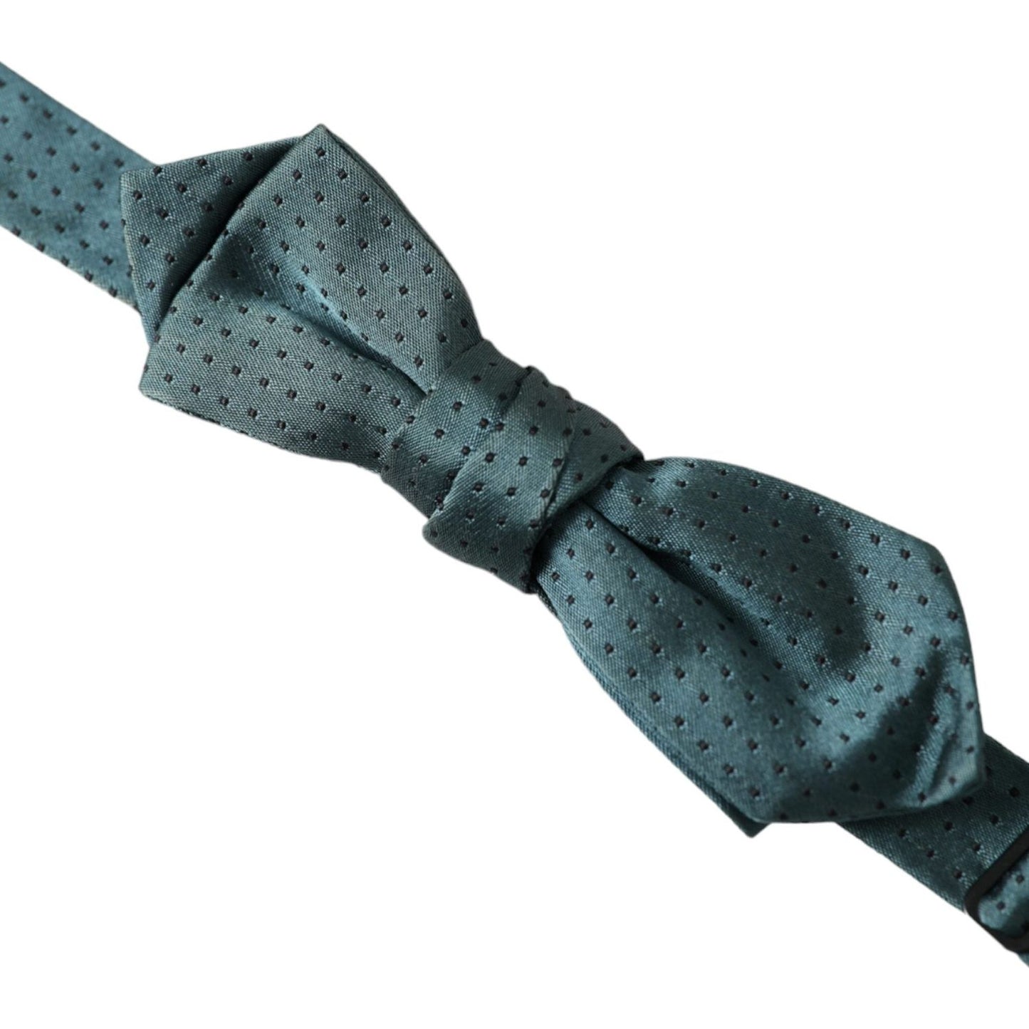 Dolce & Gabbana Green Silk Fantasy Adjustable Neck Men Papillon Bow Tie Dolce & Gabbana Dark Slate Gray