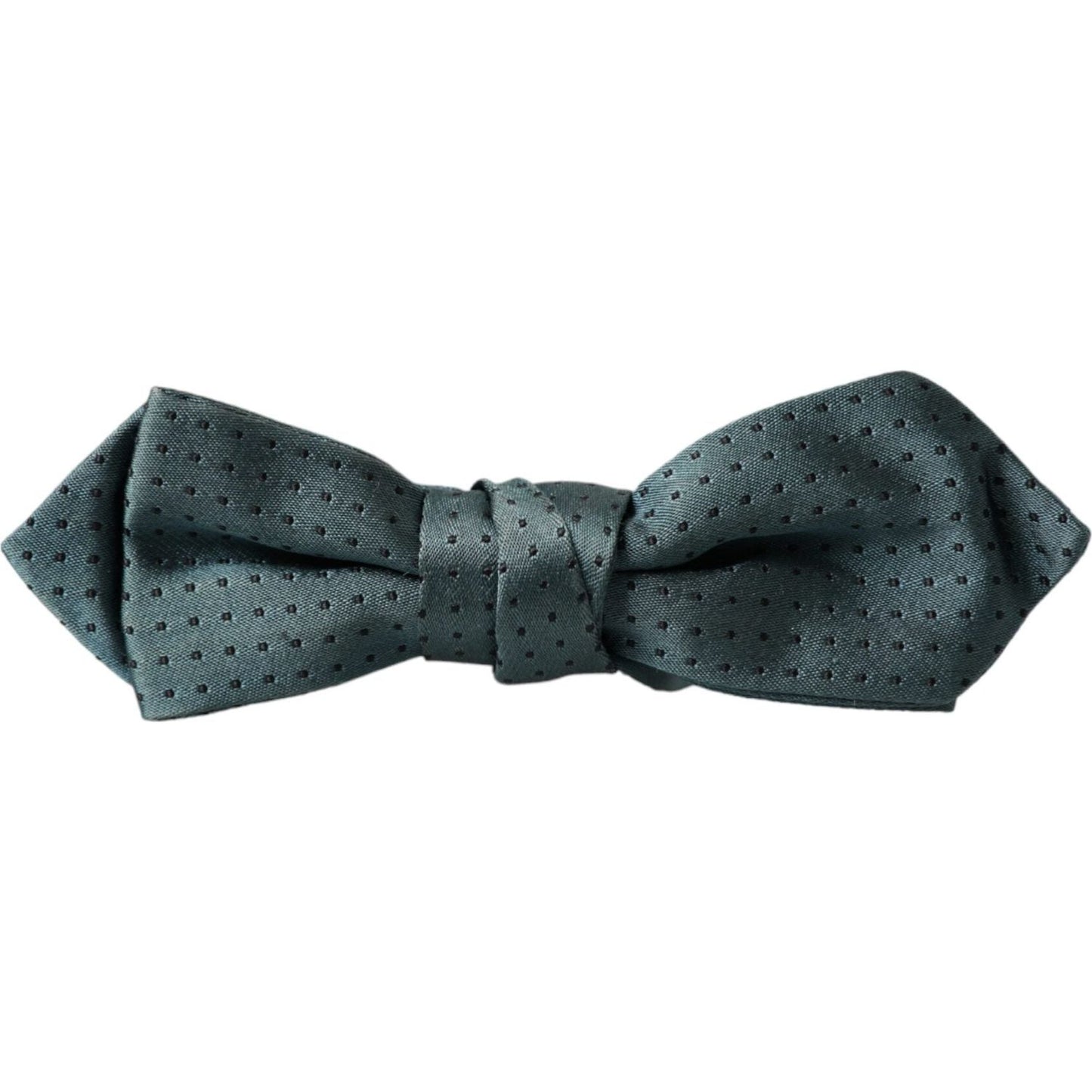 Dolce & Gabbana Green Silk Fantasy Adjustable Neck Men Papillon Bow Tie Dolce & Gabbana Dark Slate Gray