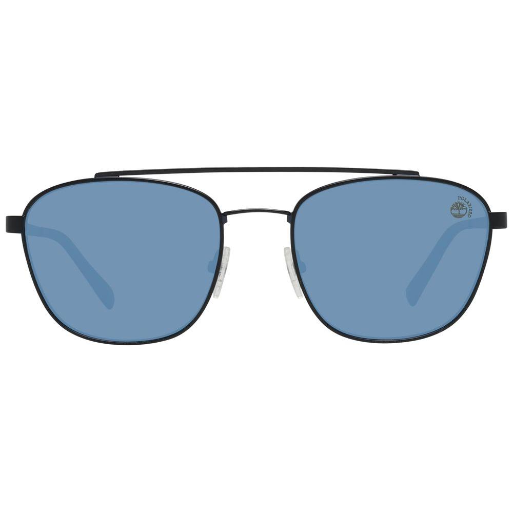 Timberland Black Men Sunglasses Timberland Light Slate Gray