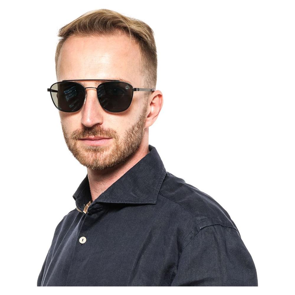 Timberland Black Men Sunglasses Timberland Dark Slate Gray