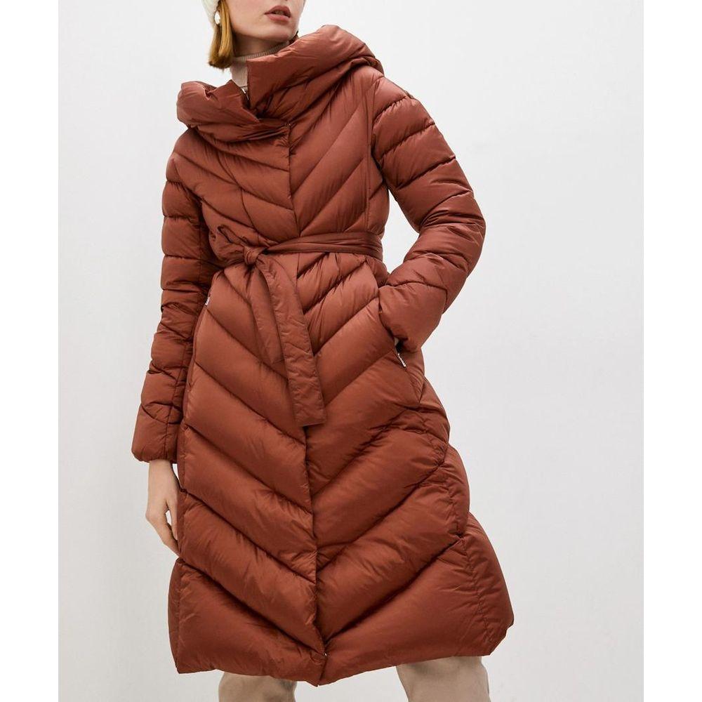 Add Red Polyamide Jackets & Coat Add Saddle Brown