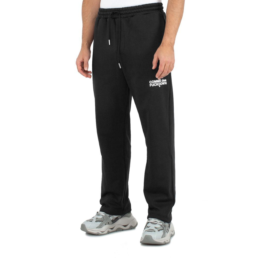 Comme Des Fuckdown Black Cotton Jeans & Pant Comme Des Fuckdown Gray