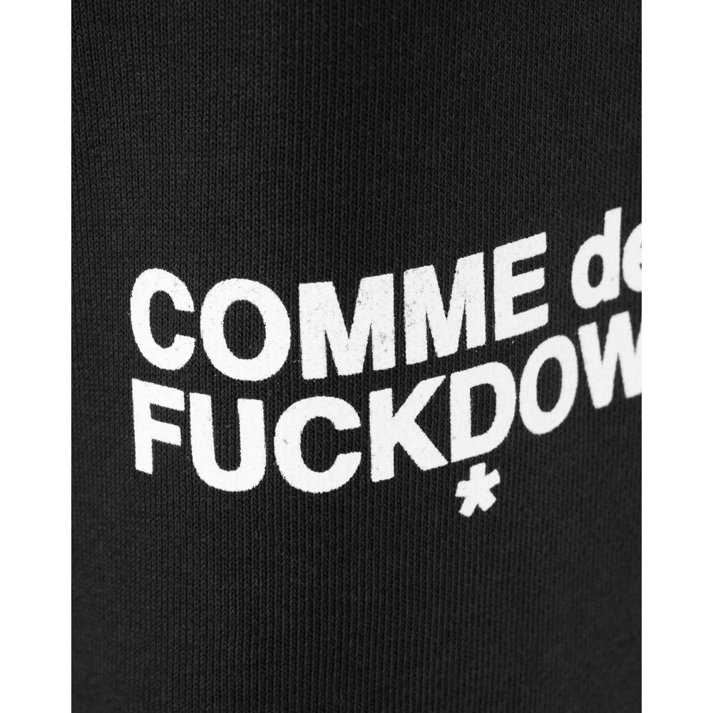 Comme Des Fuckdown Black Cotton Jeans & Pant Comme Des Fuckdown Black
