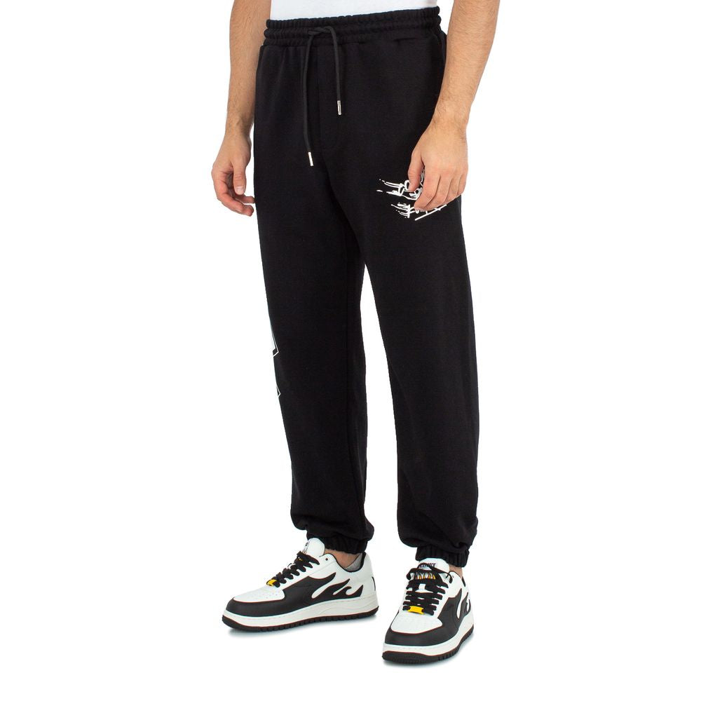 Comme Des Fuckdown Black Cotton Men Sweatpant Comme Des Fuckdown Gray