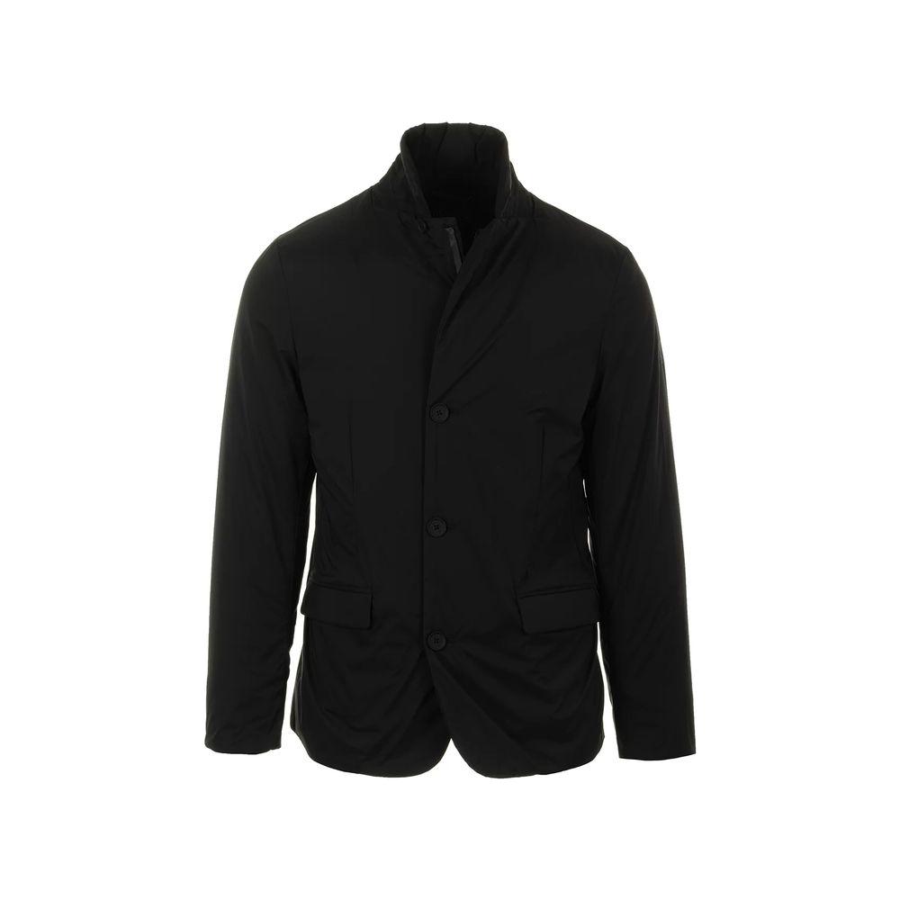 People Of Shibuya Black Polyester Jacket People Of Shibuya Black