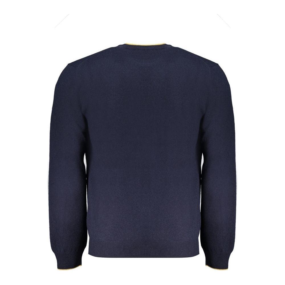 Harmont & Blaine Blue Cashmere Sweater Harmont & Blaine Dark Slate Gray
