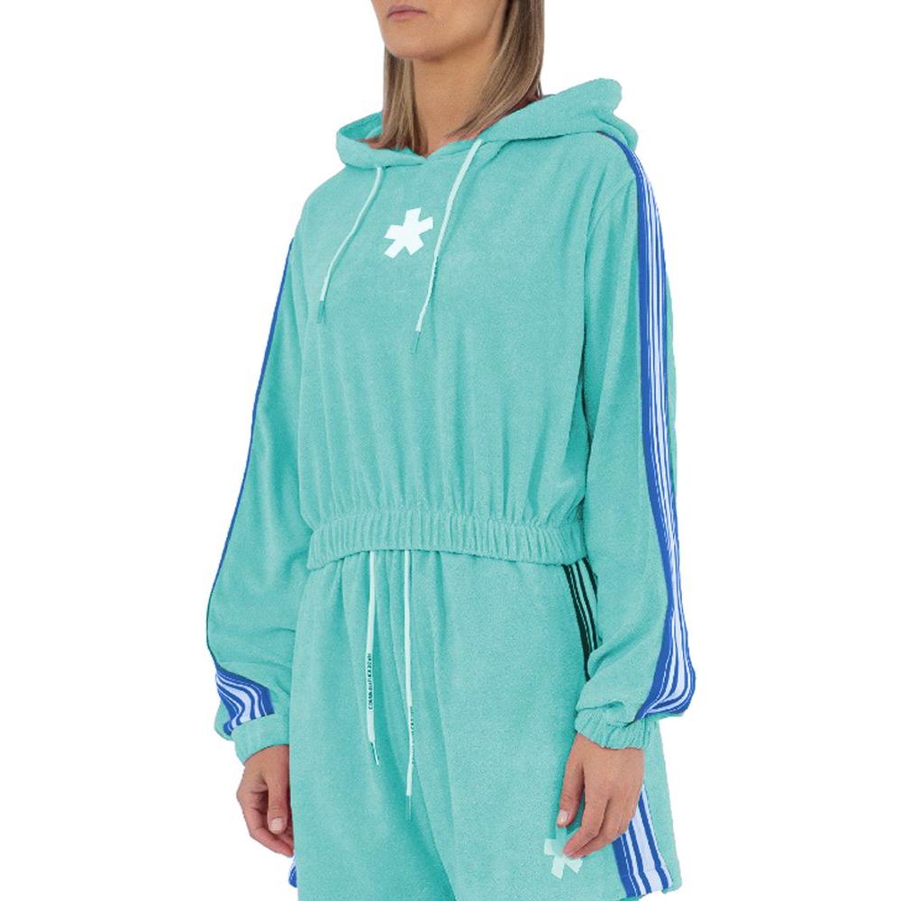 Comme Des Fuckdown Green Cotton Sweater Comme Des Fuckdown Medium Aquamarine