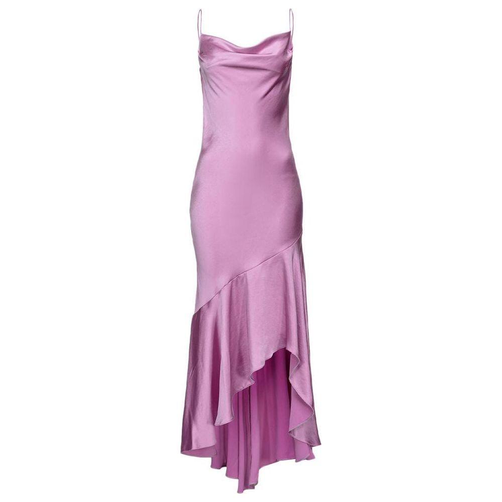 PINKO Pink Polyester Dress PINKO Rosy Brown