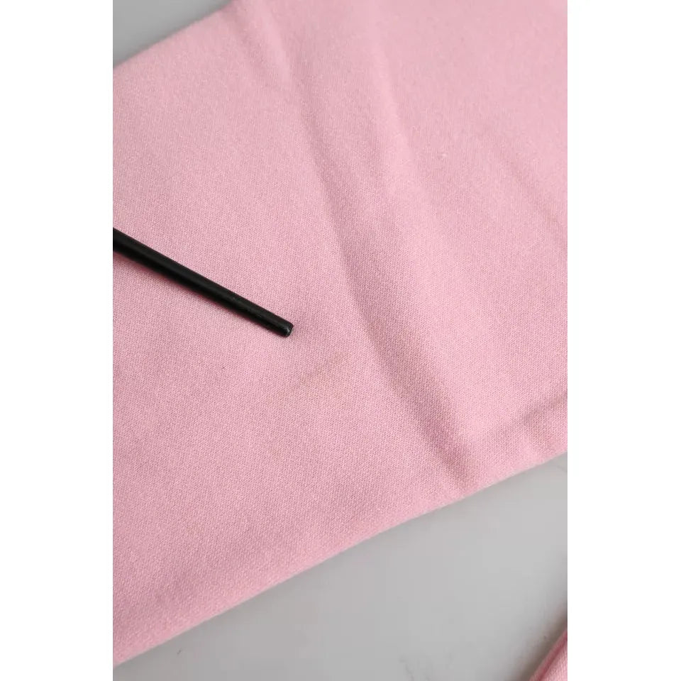 Philippe Model Pink Cotton Logo Print Long Sleeves Pullover Sweater Philippe Model Gray