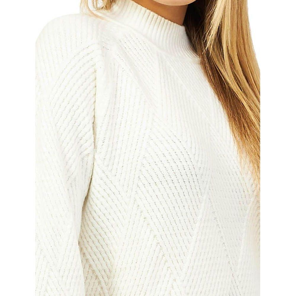 Yes Zee White Acrylic Women Sweater YE-13707-XL