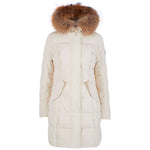 Yes Zee White Nylon Jackets & Coat YE-13697-XS