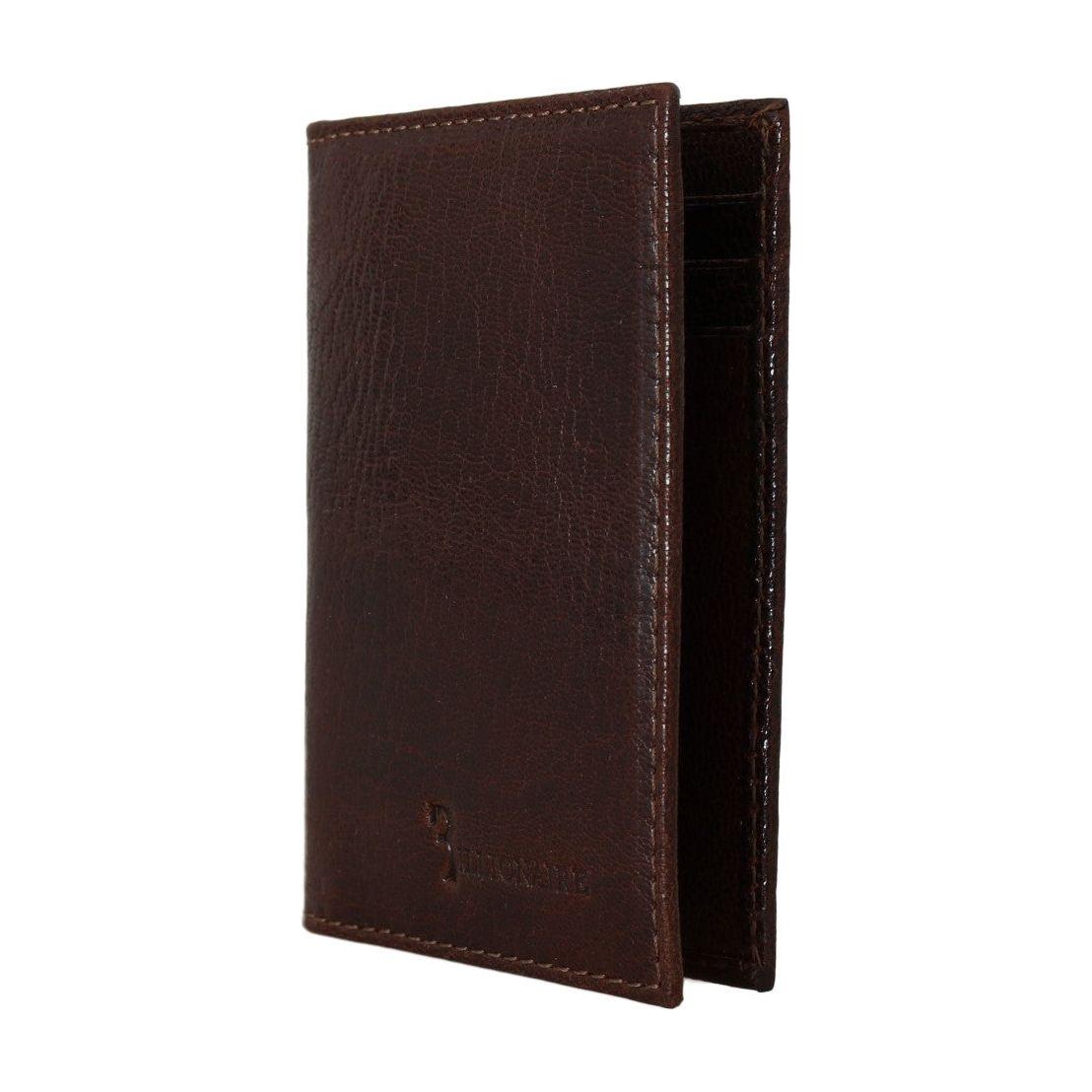 Billionaire Italian Couture Elite Moro Leather Men's Wallet Wallet Billionaire Italian Couture Black