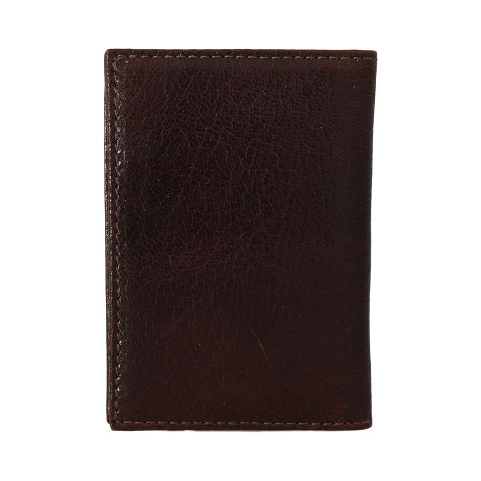 Billionaire Italian Couture Elite Moro Leather Men's Wallet Wallet Billionaire Italian Couture Black