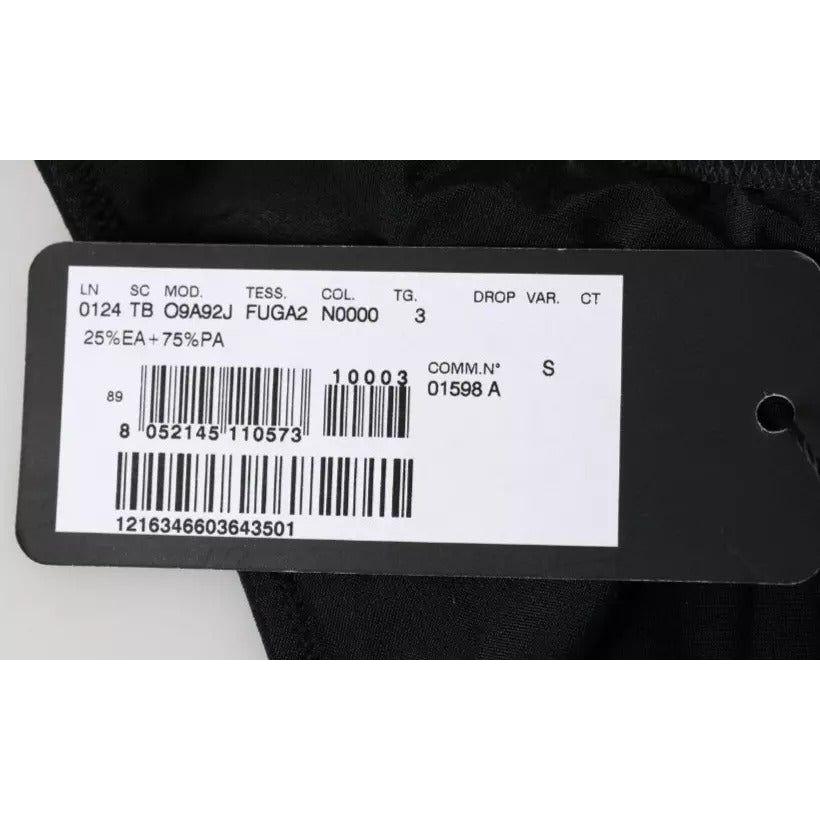 Dolce & Gabbana Black Nylon Swimwear Beachwear Bottom Bikini Dolce & Gabbana Black