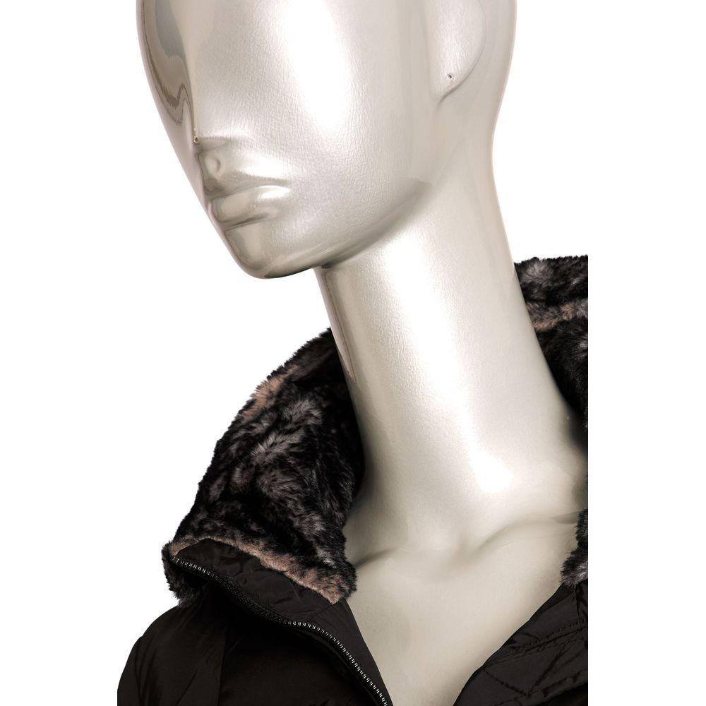 Baldinini Trend Black Polyester Women's Jacket Baldinini Trend Black