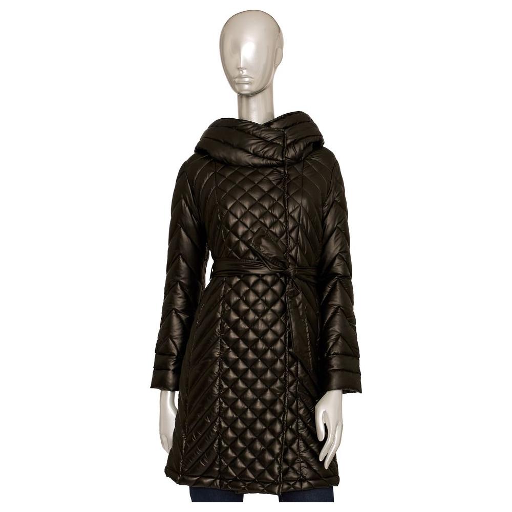 Baldinini Trend Black Polyester Women Jacket Baldinini Trend Black