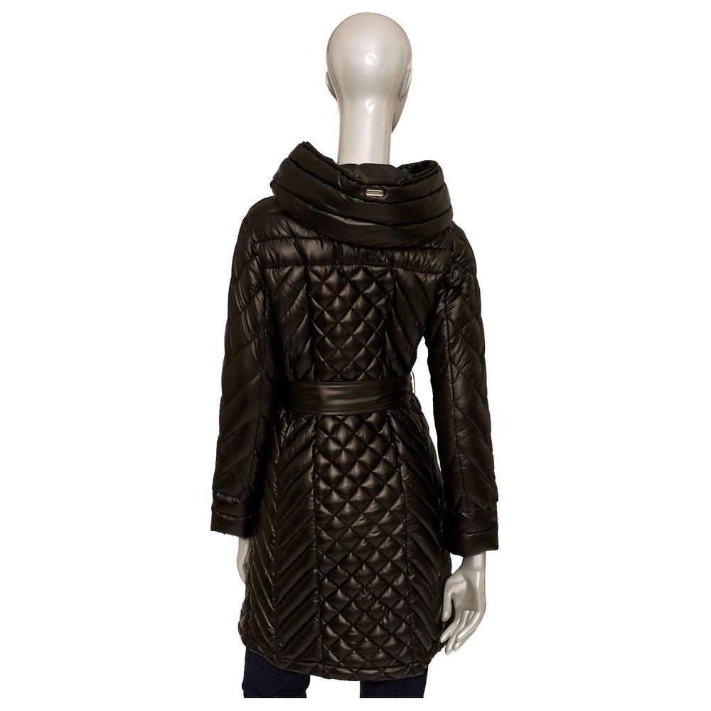 Baldinini Trend Black Polyester Women Jacket Baldinini Trend Black