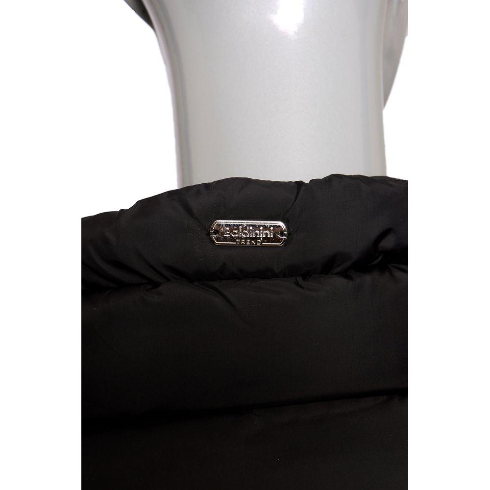 Baldinini Trend Black Polyester Women Jacket Baldinini Trend Black