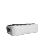 Versace White Mini Nappa Leather Crossbody Shoulder Bag