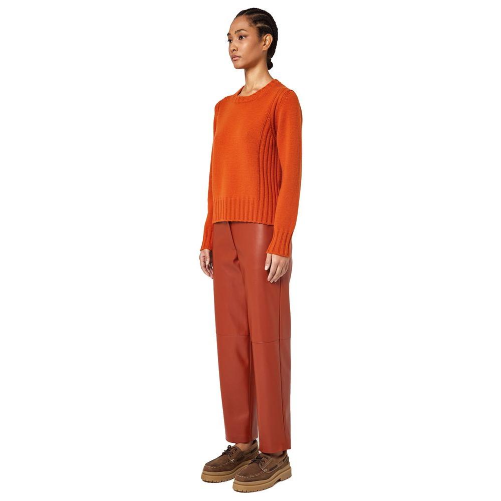 Alpha Studio Orange Cashmere Sweater Alpha Studio Sienna