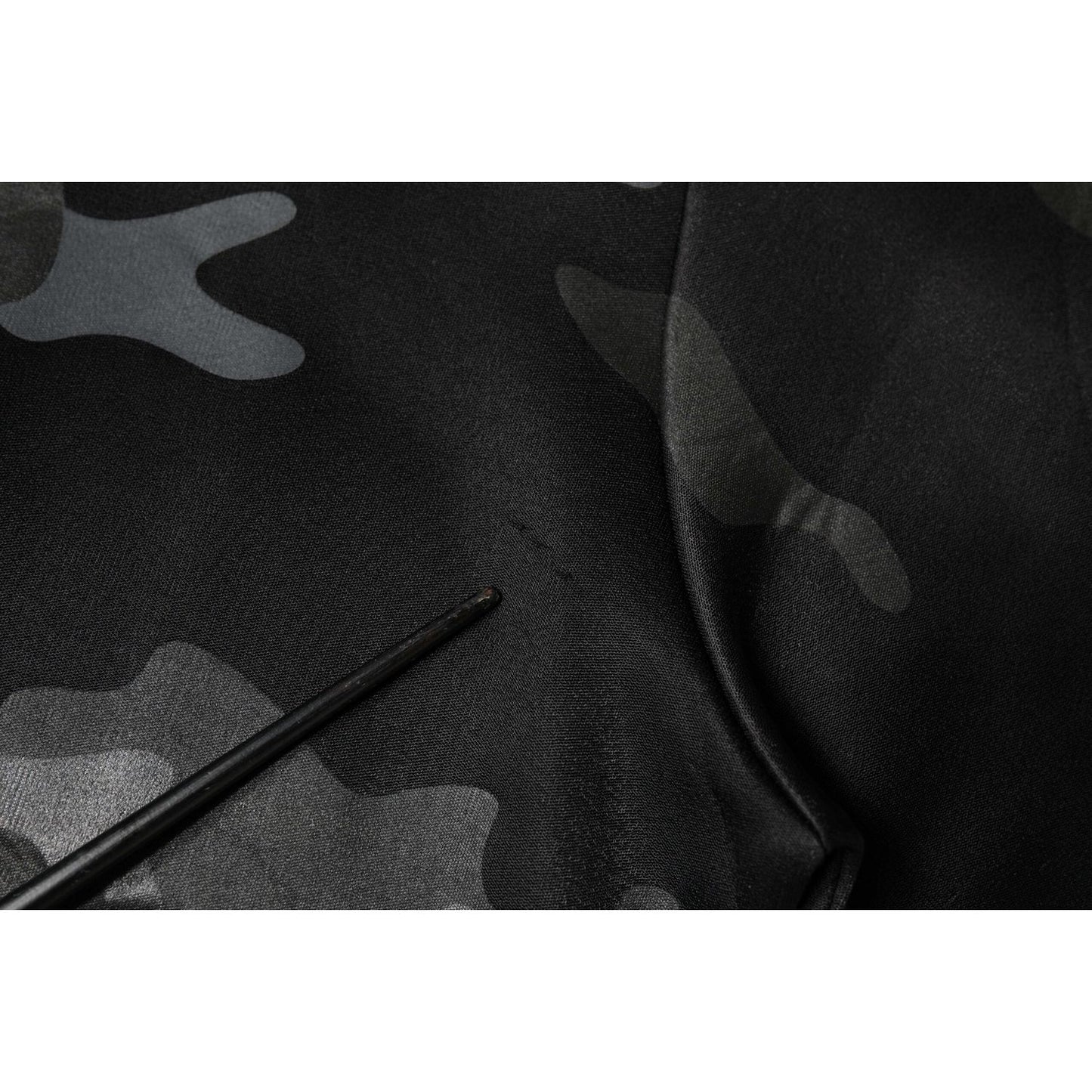 Dolce & Gabbana Black Camouflage Round Neck Sweatshirt Sweater Dolce & Gabbana Black