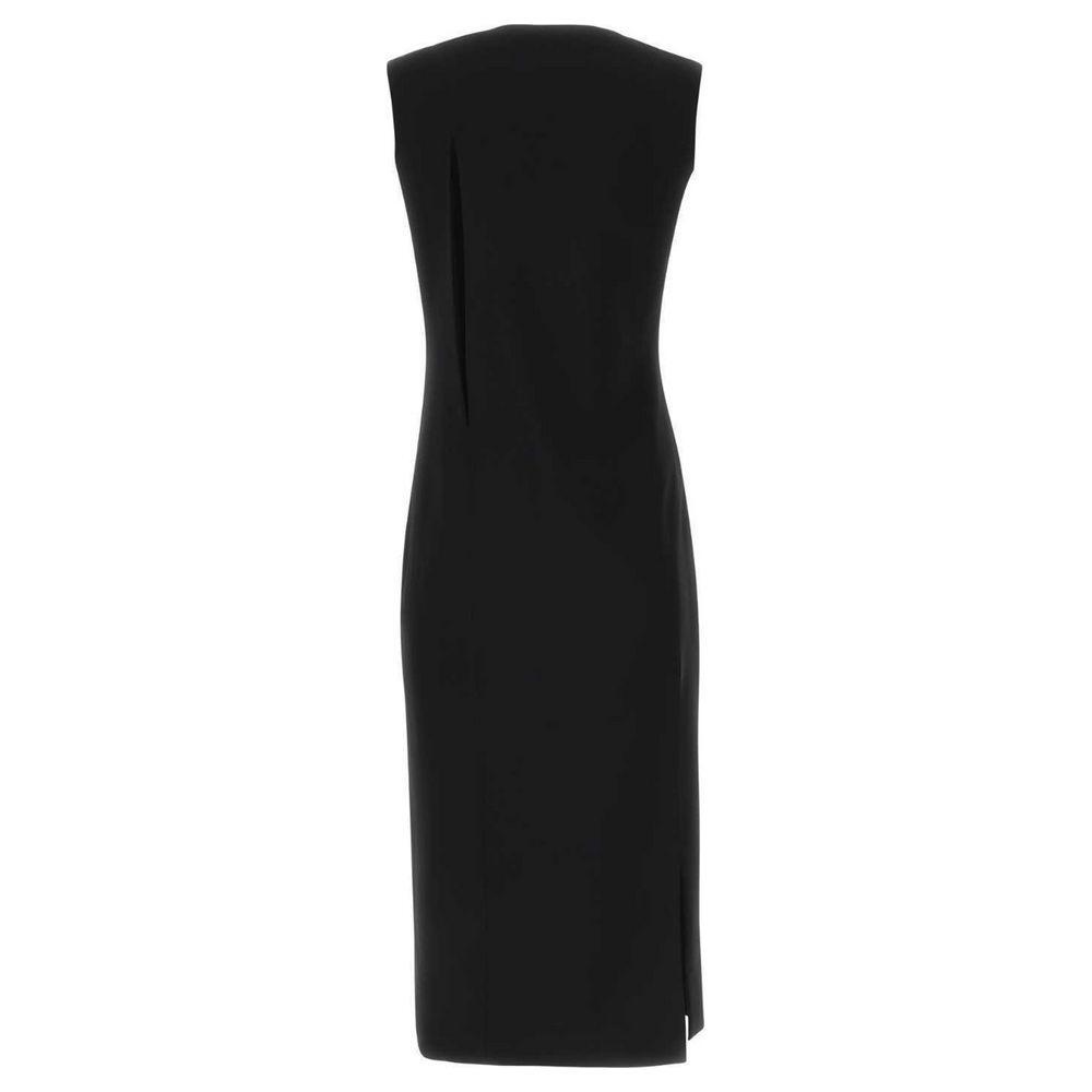 Versace Black Viscose Women Dress