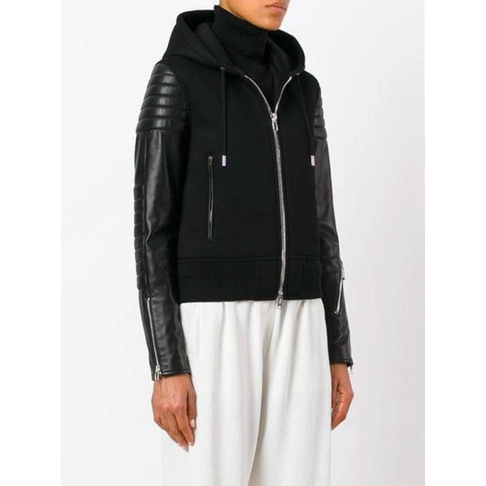Givenchy Black Viscose Jackets & Coat Givenchy Lavender