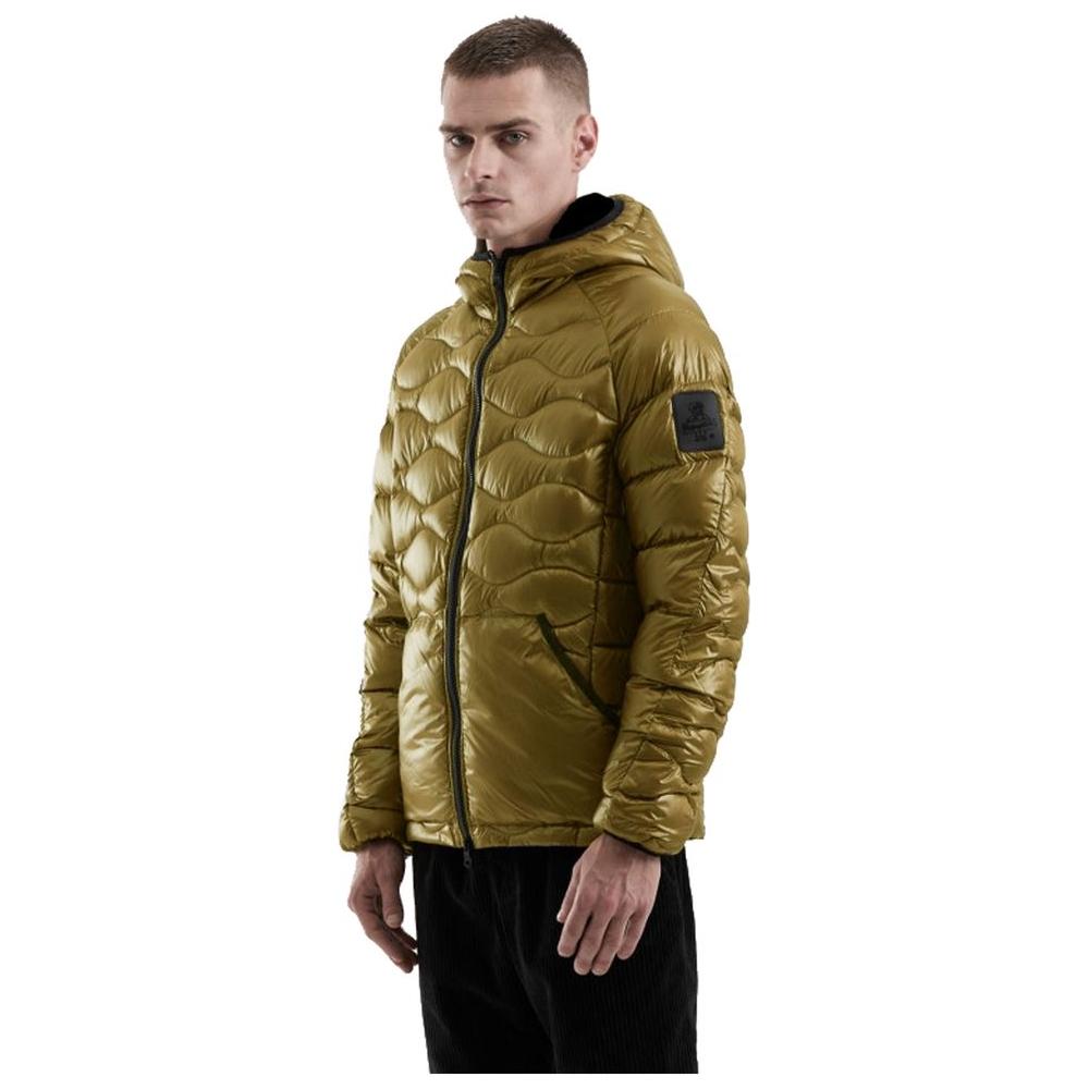 Refrigiwear Yellow Nylon Men's Jacket Refrigiwear Dark Olive Green