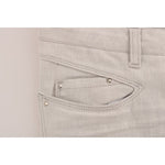 Costume National White Cotton Stretch Slim Jeans SIG30129-1