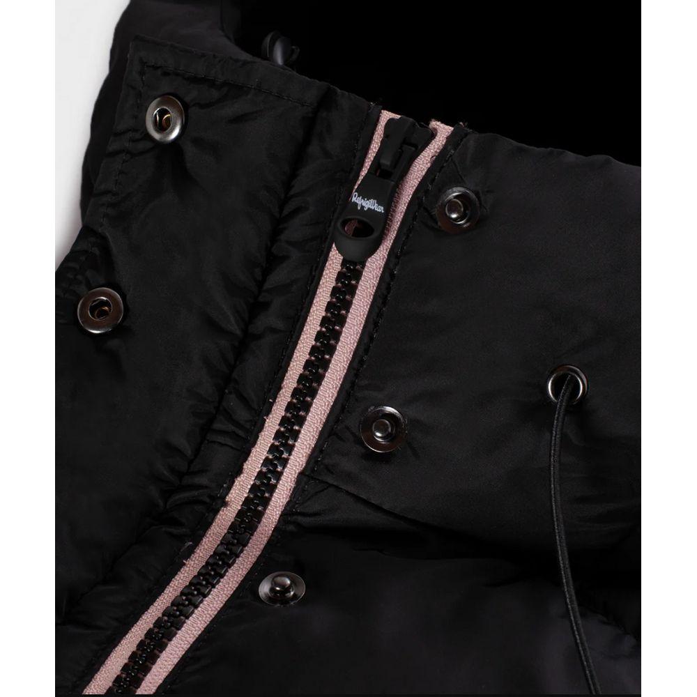 Refrigiwear Black Nylon Jackets & Coat Refrigiwear Black