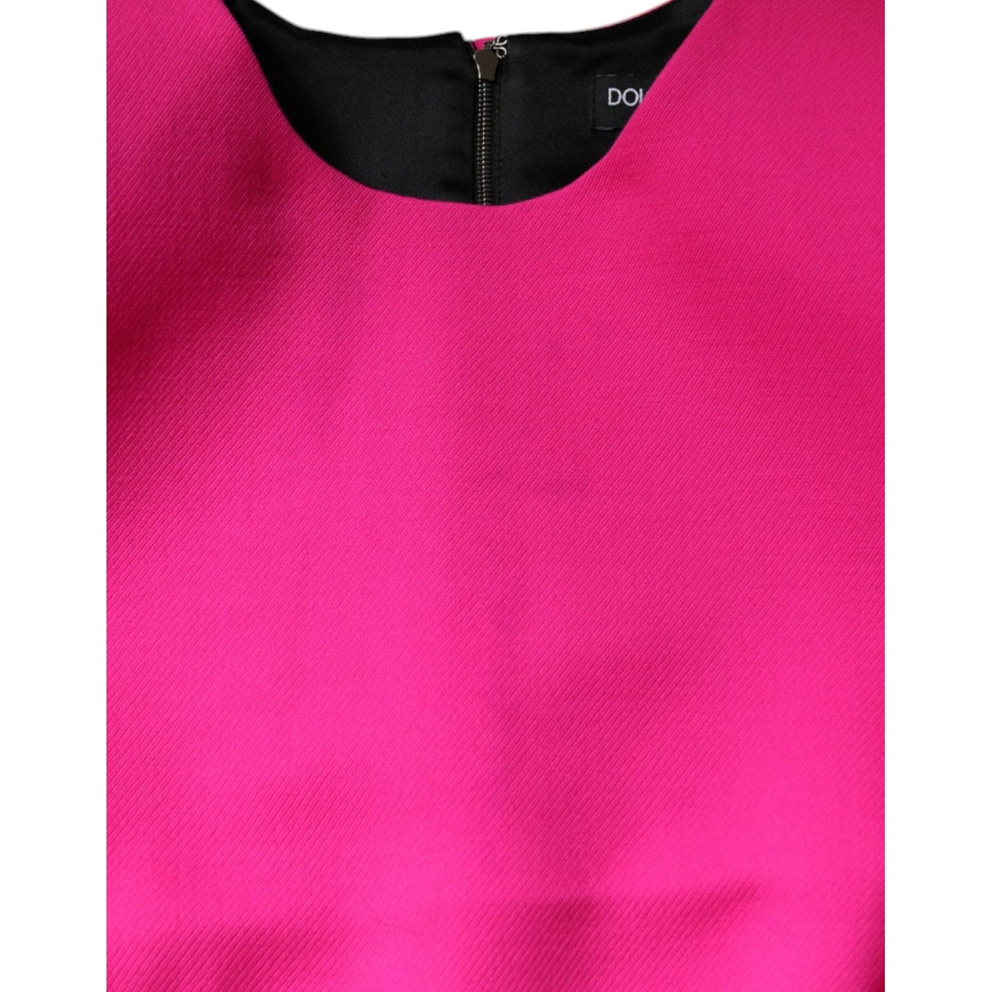 Dolce & Gabbana Pink Sleeveless Bodycon A-line Mini Dress Dolce & Gabbana Violet Red