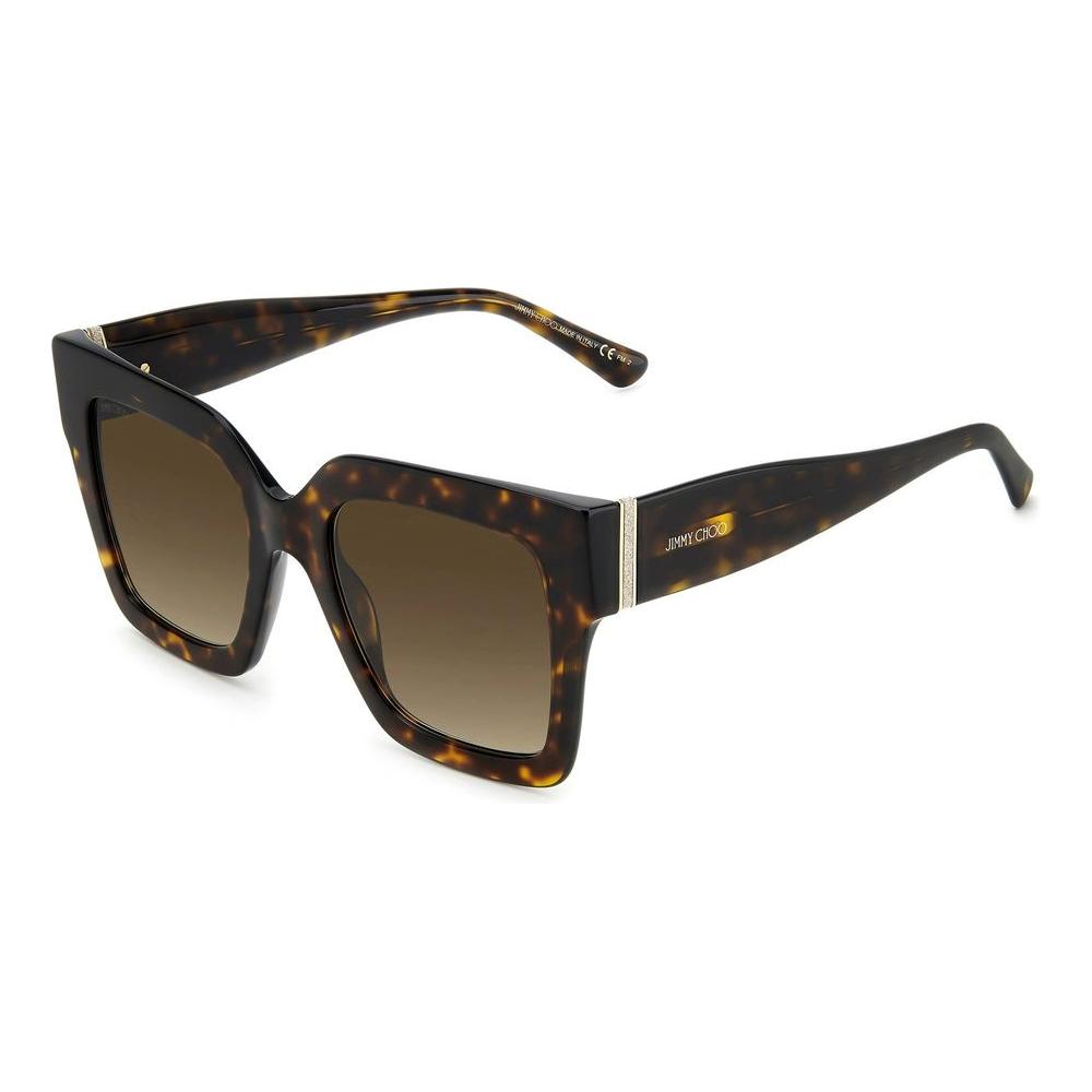 Jimmy Choo Brown Acetate Sunglasses Jimmy Choo Dark Slate Gray