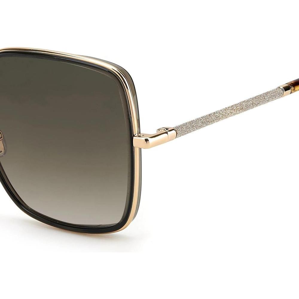 Jimmy Choo Gold Metal Sunglasses Jimmy Choo Dim Gray