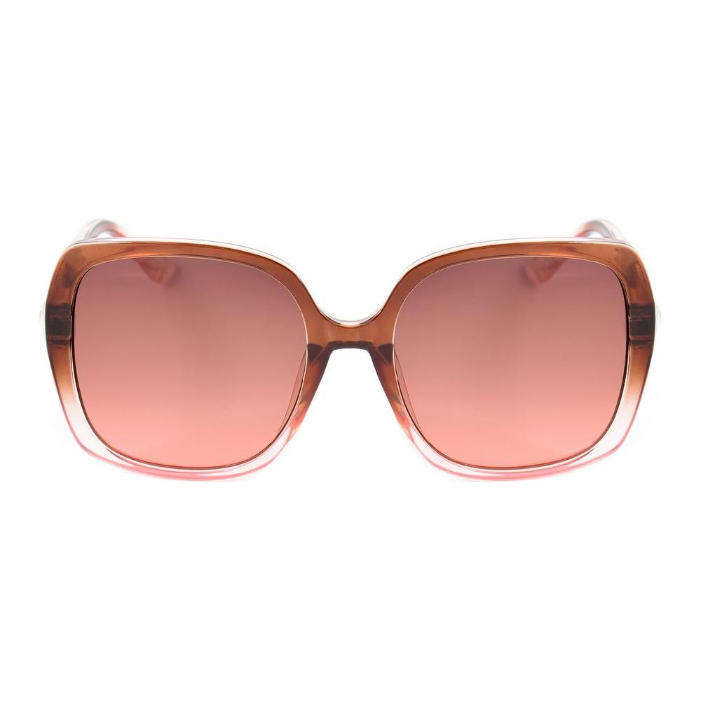 Guess Brown Resin Sunglasses Guess Rosy Brown