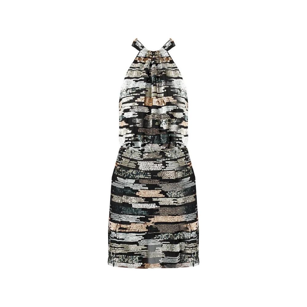 PINKO Black Polyester Dress PINKO Dark Slate Gray